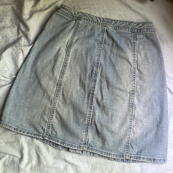 A new Day denim button up skirt sz 6 EUC - Picture 6 of 8